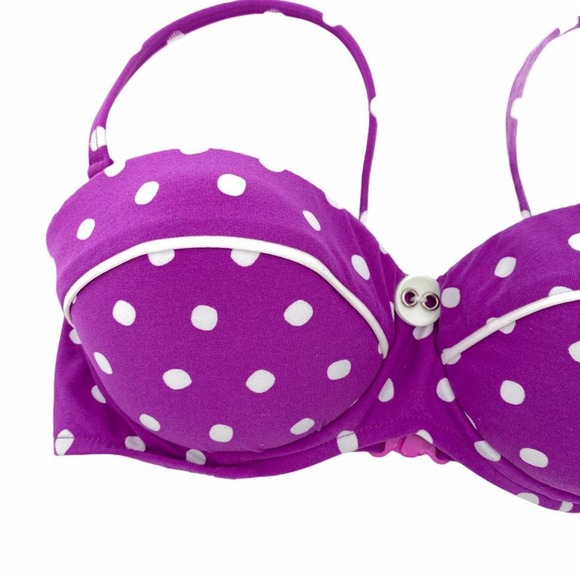 Seafolly Australia La Vita Bustier Orchid Purple - Picture 4 of 12